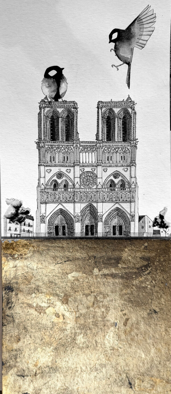 Notre dame 16x39 cm – Image 2