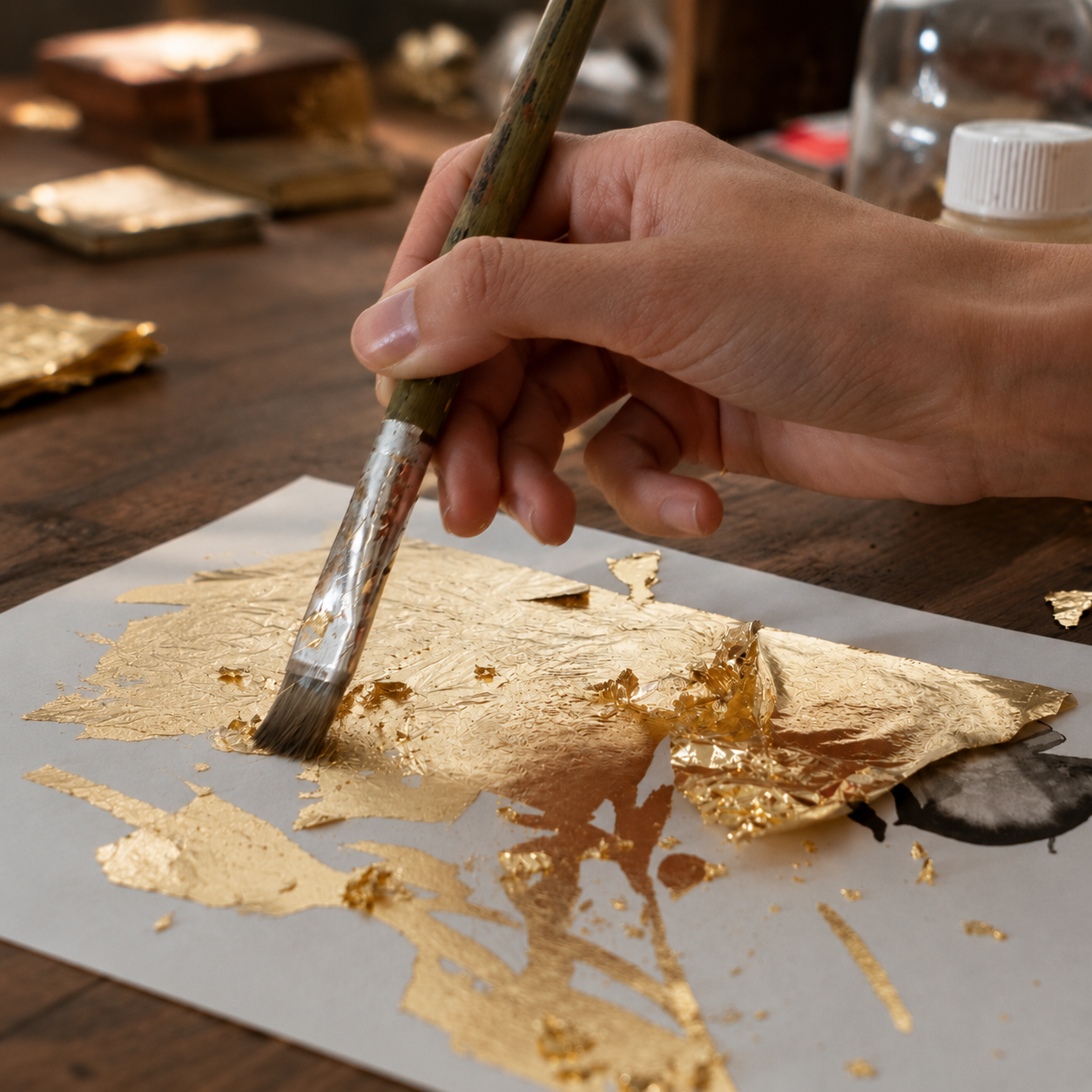 feuille d'or
